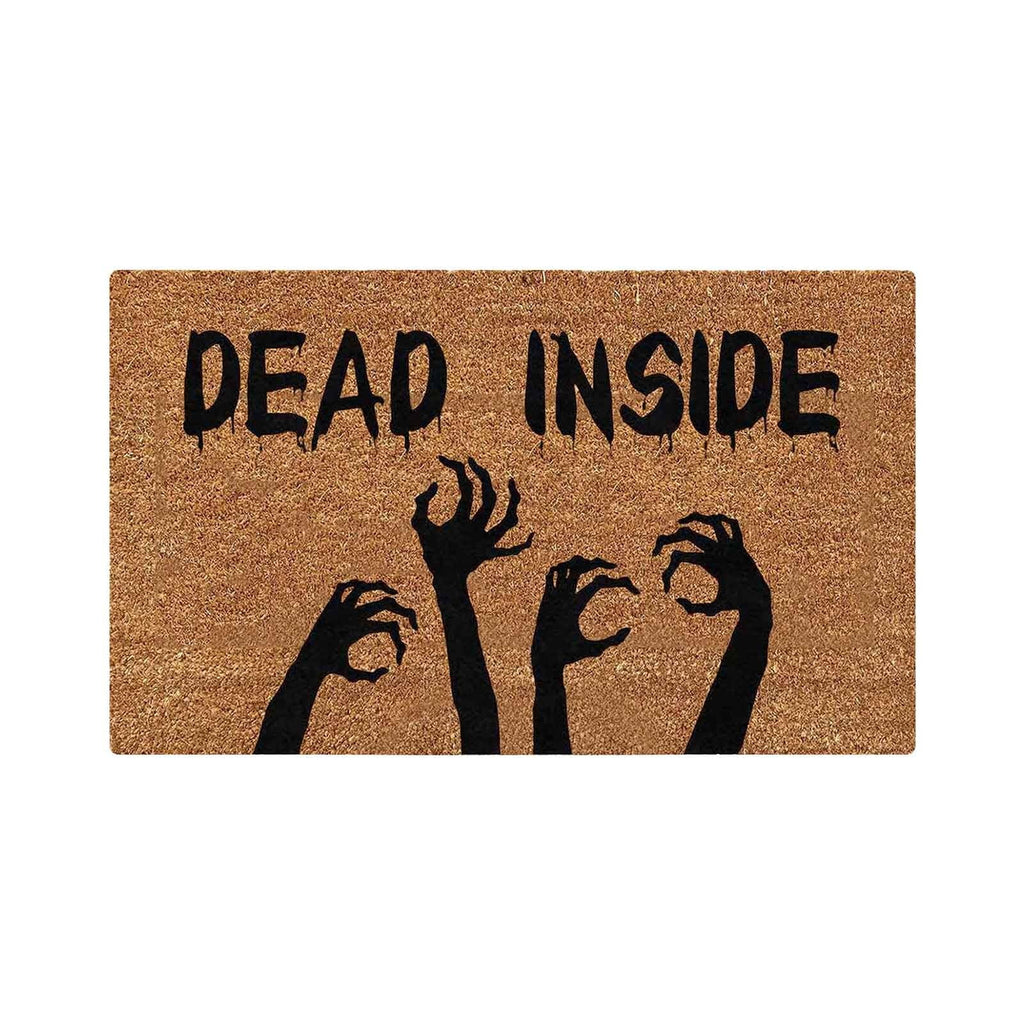 Halloween Spooky Printed Doormat, Soft Absorbent Non-Slip Rugs for Front Door Bathroom Kitchen Entryway, Halloween Decorations