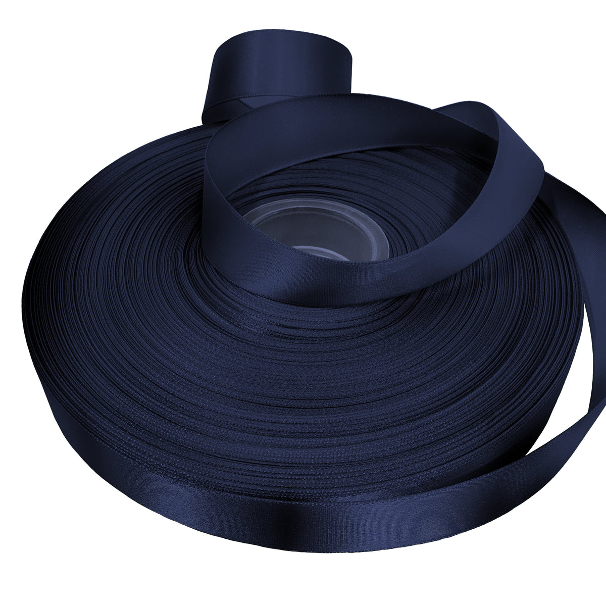 Royal Blue Double Faced Satin Ribbon for Crafts, 7/8" x 100 Yards by Gwen Studios