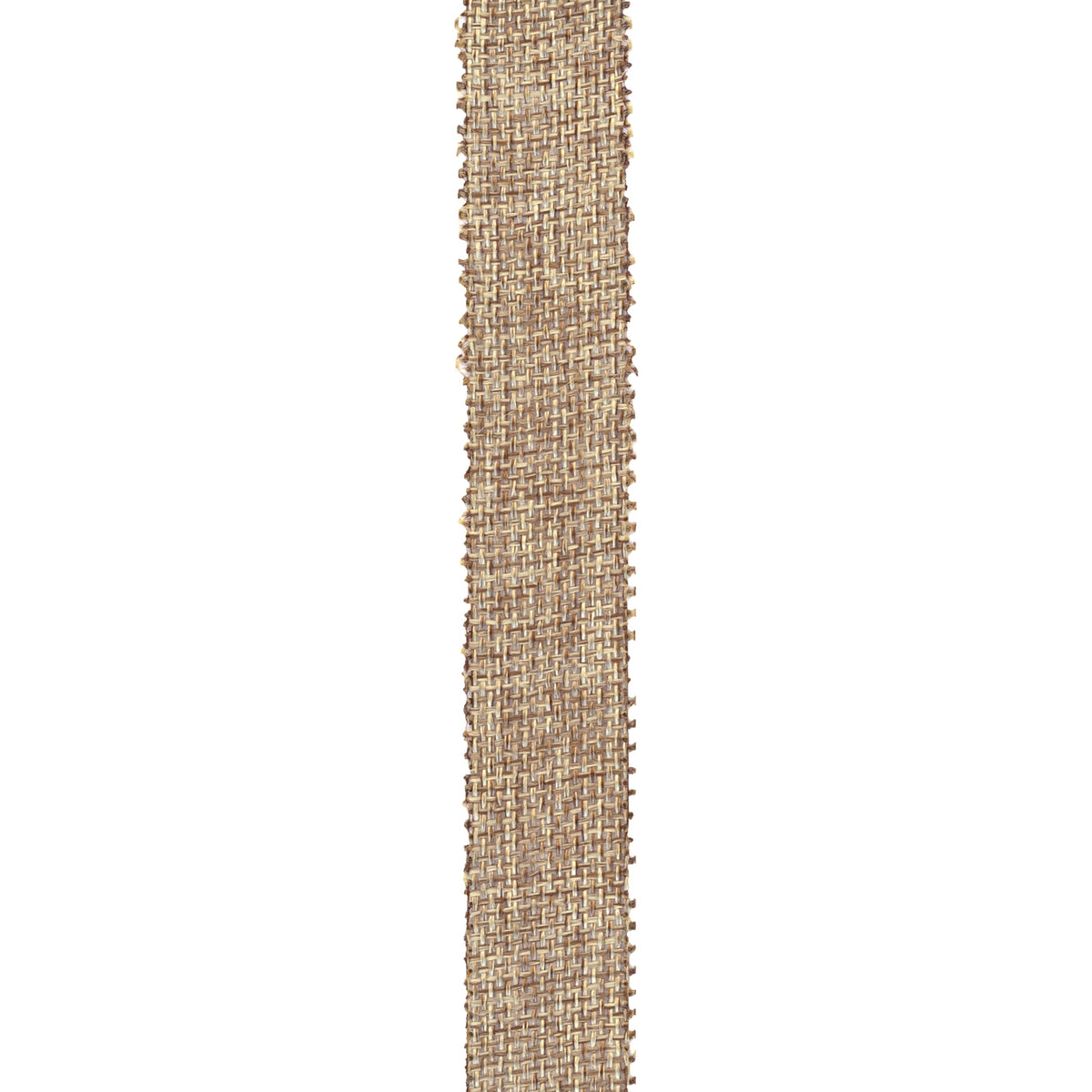 (3 pack) Offray Ribbon, Natural 7/8 inch Woven Burlap Woven Ribbon for Crafts, Gifting, and Wedding, 9 feet, 1 Each
