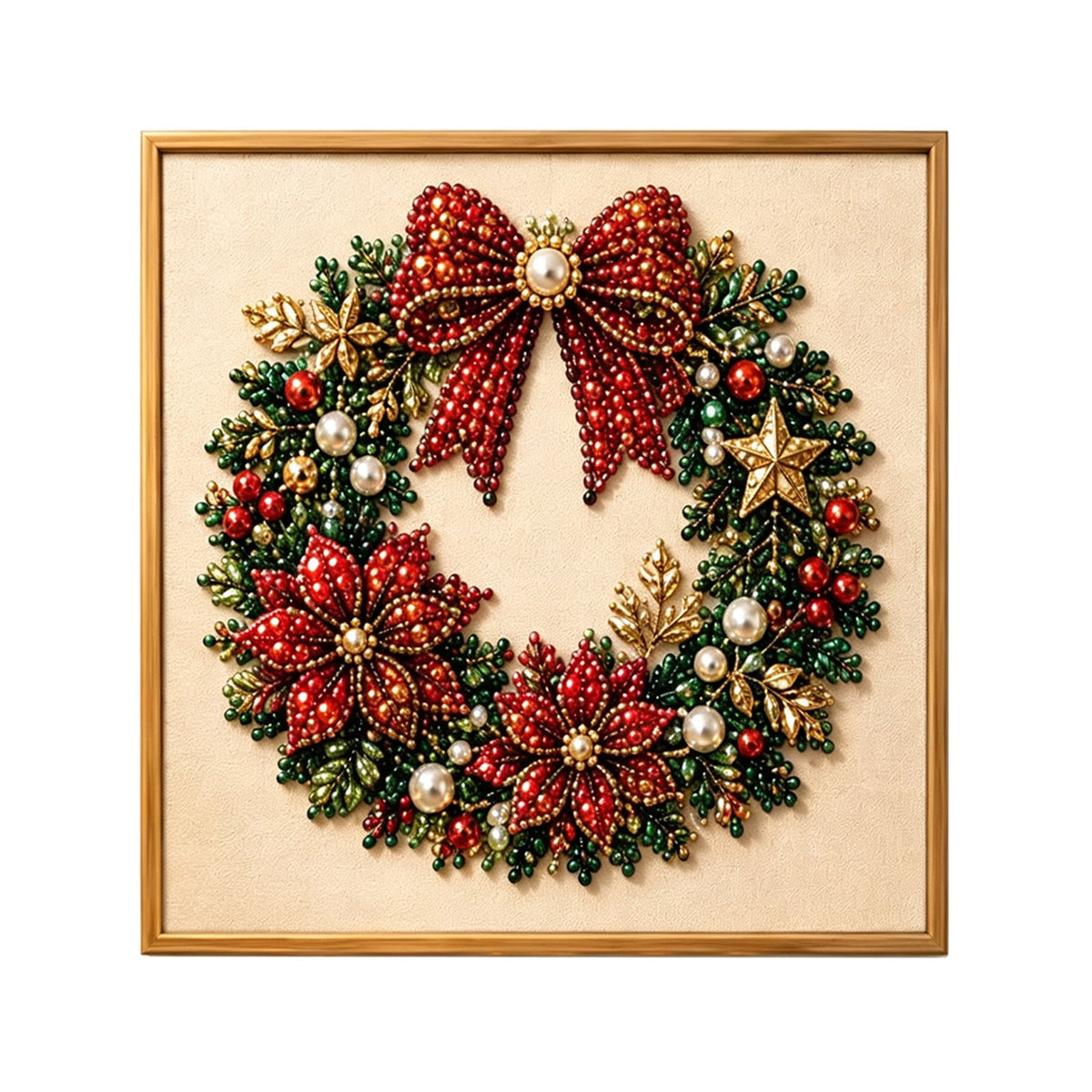 Clearance Fall Knit Pumpkin String Light Wreath, Hand Crochet Multicolor Garland With Wooden Beads, Cozy Odor-Free Cotton Yarn Fall, Thanksgiving and Halloween Decor