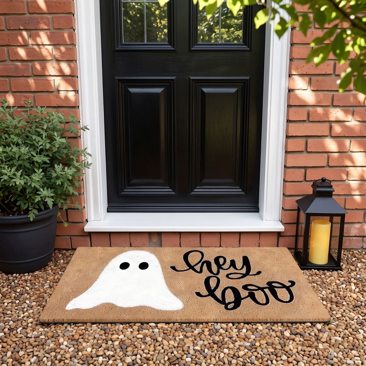 Autumn Door Mat for Entryway, 16x24 Inch, Fall-Themed Floor Doormat for Home Decor, Non-Slip Rug Mat for Living Room, Kitchen, Bedroom, Gifts for Fall Lovers (E)