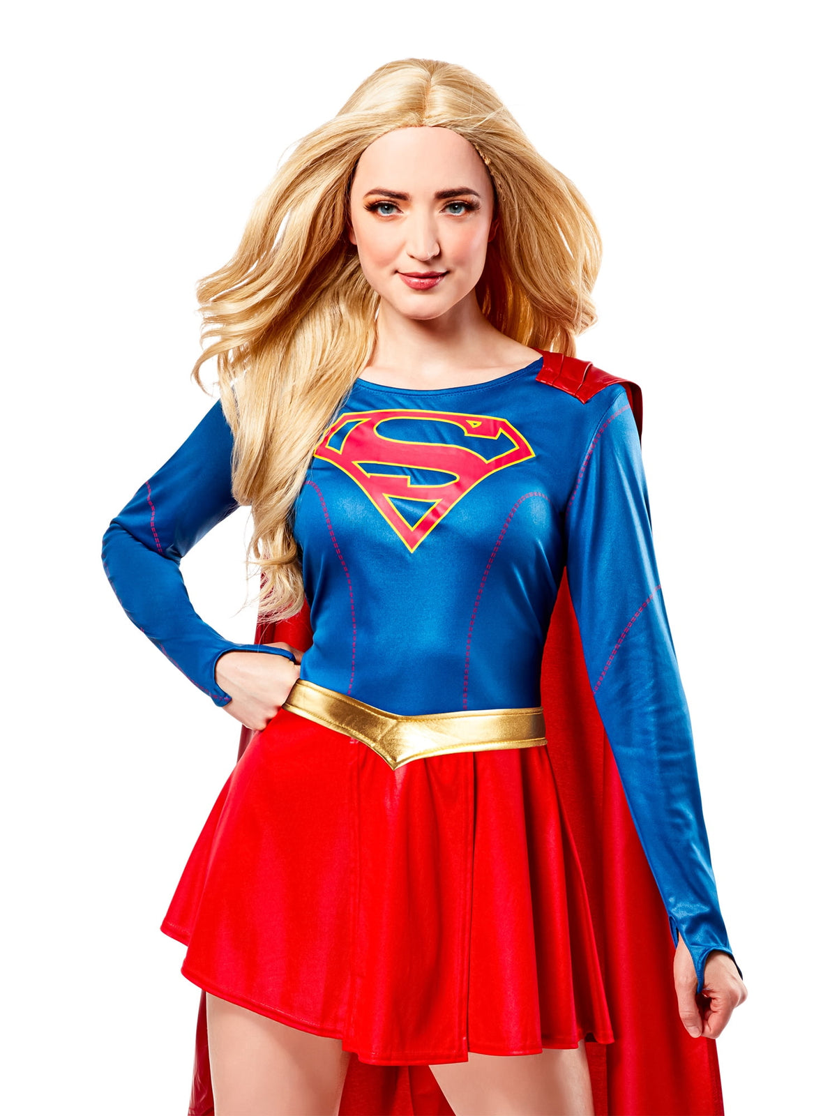 DC Comics Supergirl TV Series Deluxe Costume for Adults by Rubies, Women's Small