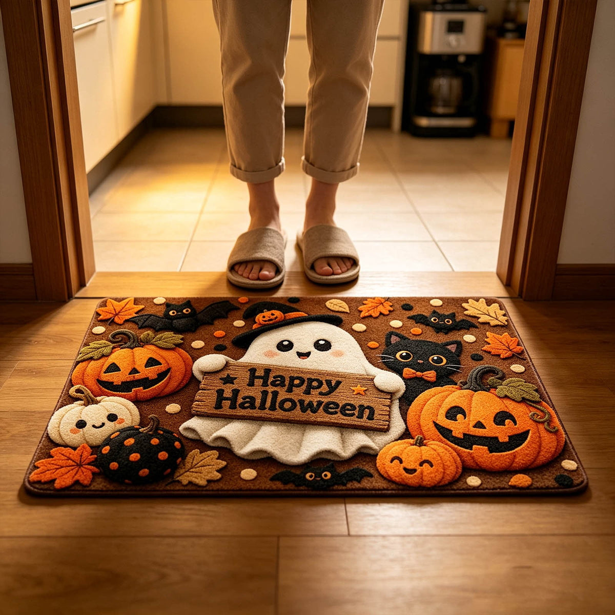 Halloween Doormat Halloween Home Decoration Doormats, Create A Holiday Atmospheres 40*60cm Halloween Party Supplies