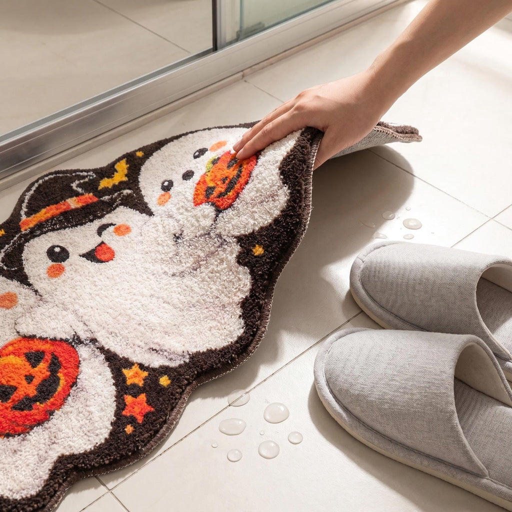 Wooowa Plush Style Multi Purpose Floor Mat Bathroom Entrance Coffee Table Carpet Fit for Fourth of July Decorations Patriotic Decor for Home Daily Holiday Festive Use