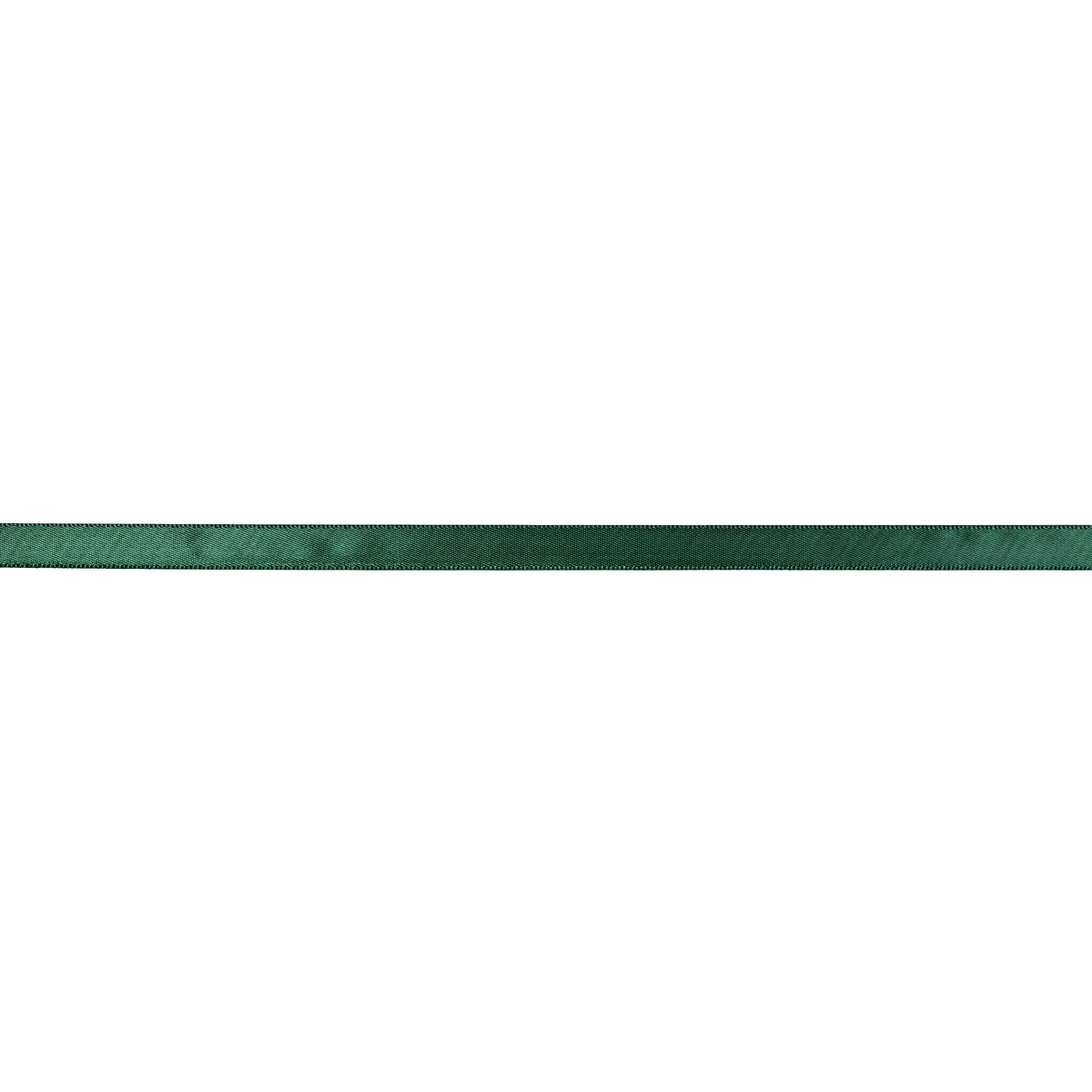 Gwen Studios 3/8" Forest Green Satin Ribbon, 6 Yards