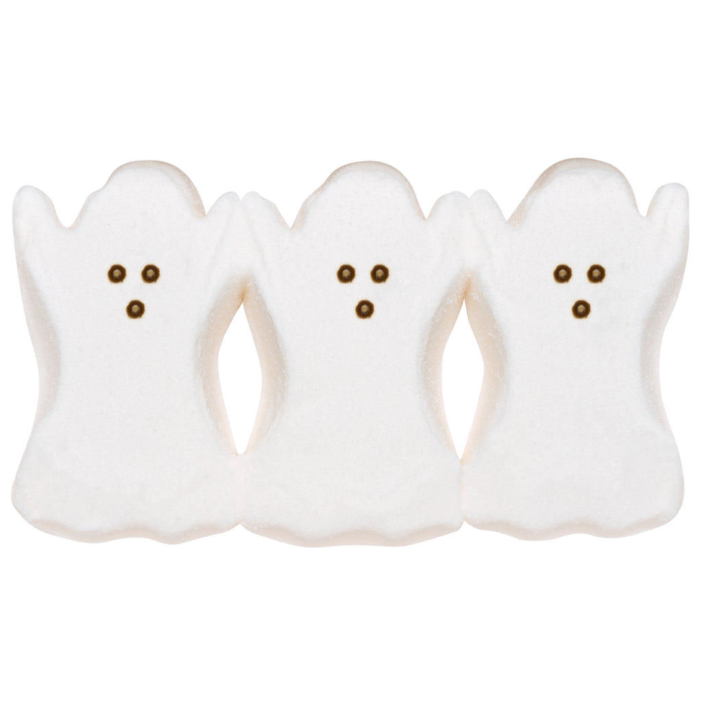 PEEPS Marshmallow Ghosts Halloween Candy, 3 Count, Gluten-Free and Allergen-Free