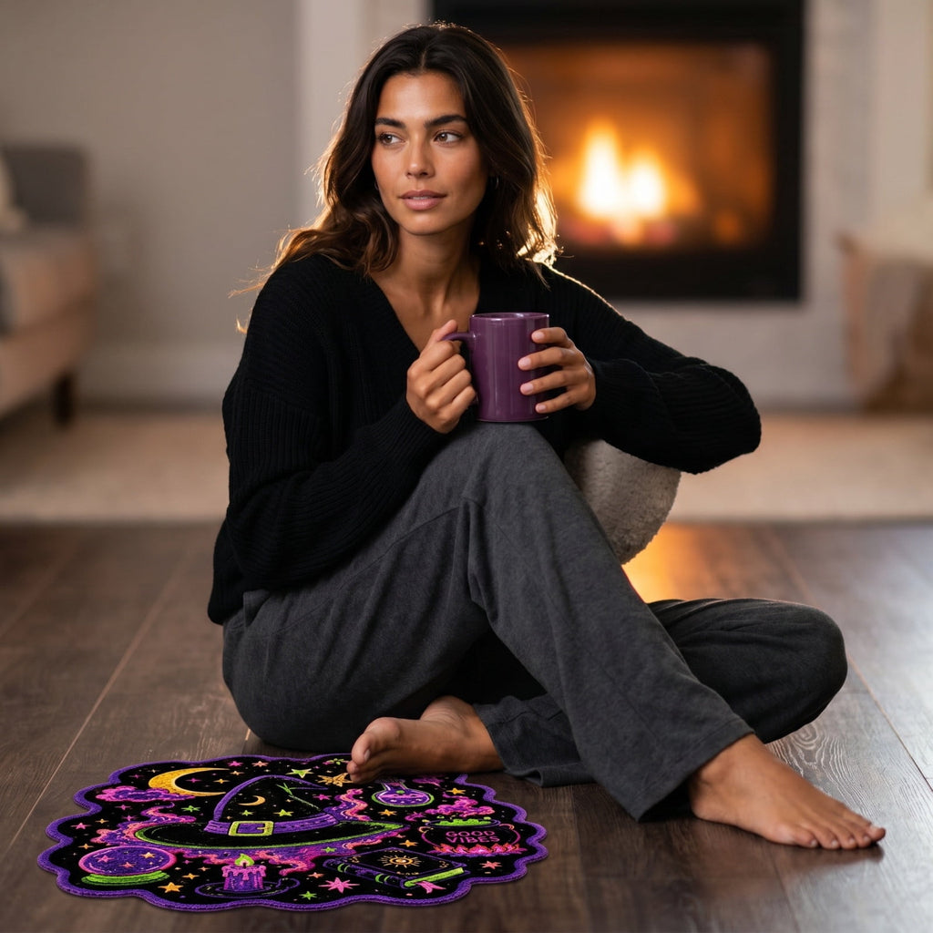 Halloween Rug 15.7"x23.6", Halloween Front Door Mat Outdoor Indoor Entryway Rug Welcome Floor Mat for Front Porch Patio Home Entrance Decor
