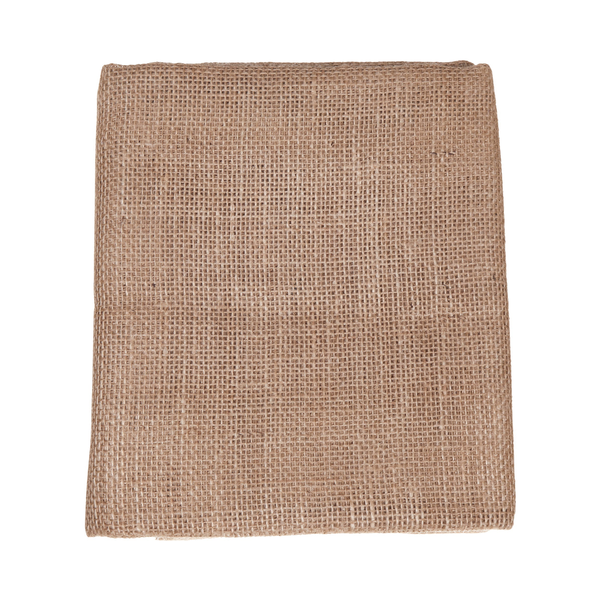 Allen Company Folded & Precut Jute Burlap Craft Fabric, 46"W x 2-Yards, Natural