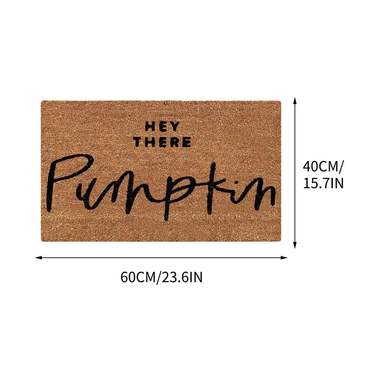 EWSFHUI Stay Spooky Doormat Halloween Welcome Indoor and Outdoor Mat Fall Entrance Artificial Coir Rug Spooky Skeleton Sign Gothic Home Decoration Warm House Gift,24"x16"