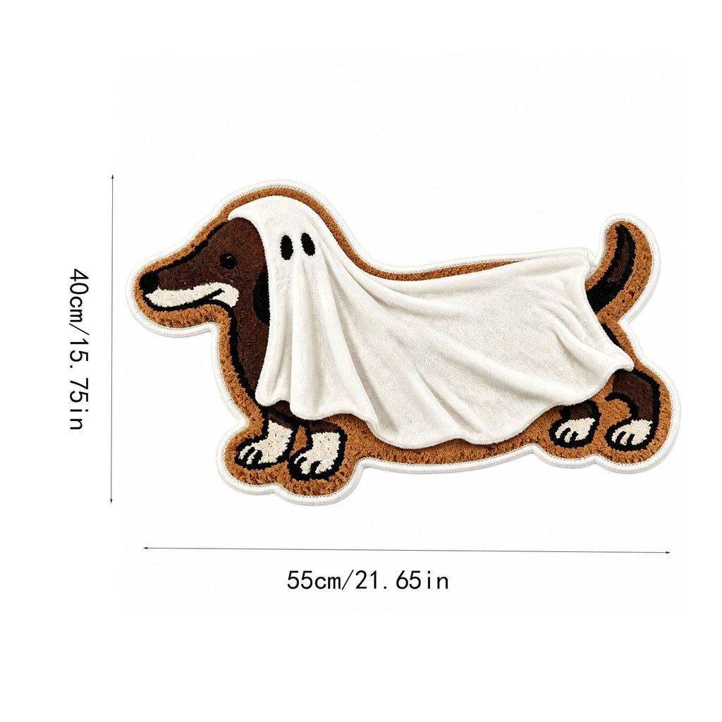 BZPIZ Halloween Cute Pumpkin Door Mat for Front Door, Doormat Outside Entrance, Halloween Decor for Porch and Entryway, Indoor & Outdoor Use Orange