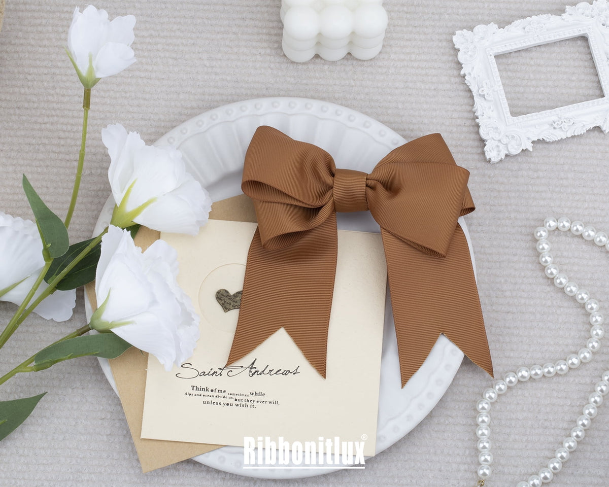 Ribbonitlux Grosgrain Ribbon 2 Inch x 25 Yards – Premium Polyester Craft Ribbon for Hair Bows, Gift Wrapping, Weddings & DIY – Solid Forest Green(#587) – 1 Roll