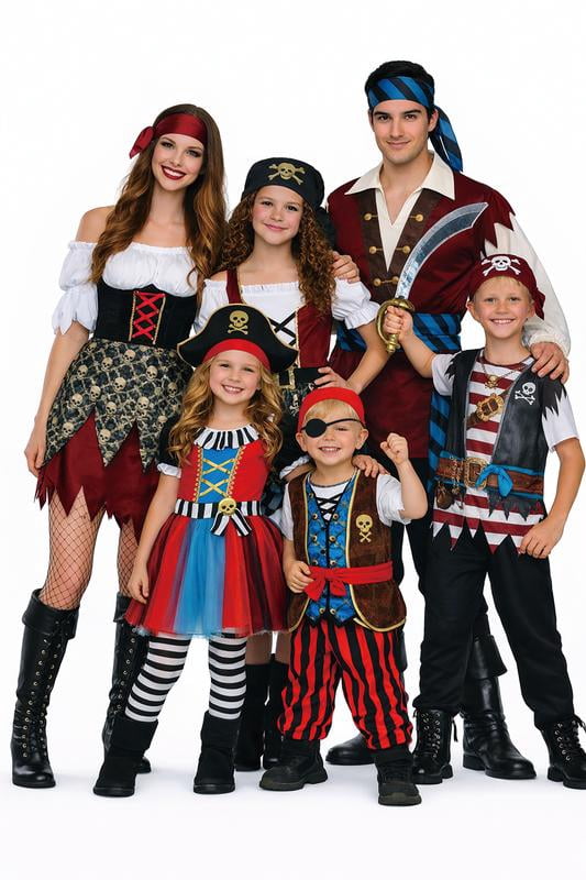 Pirate Cutie Costume for Toddler Girls, 3T-4T, by Way to Celebrate
