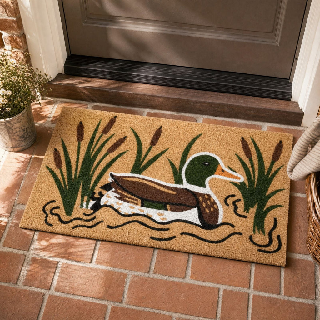 Halloween Dachshund Door Mat, 30"×18" Non-Slip Pumpkin Dachshund Floor Rug, Mat for Home Porch Fall Decor & Pet Lover Housewarming Gift