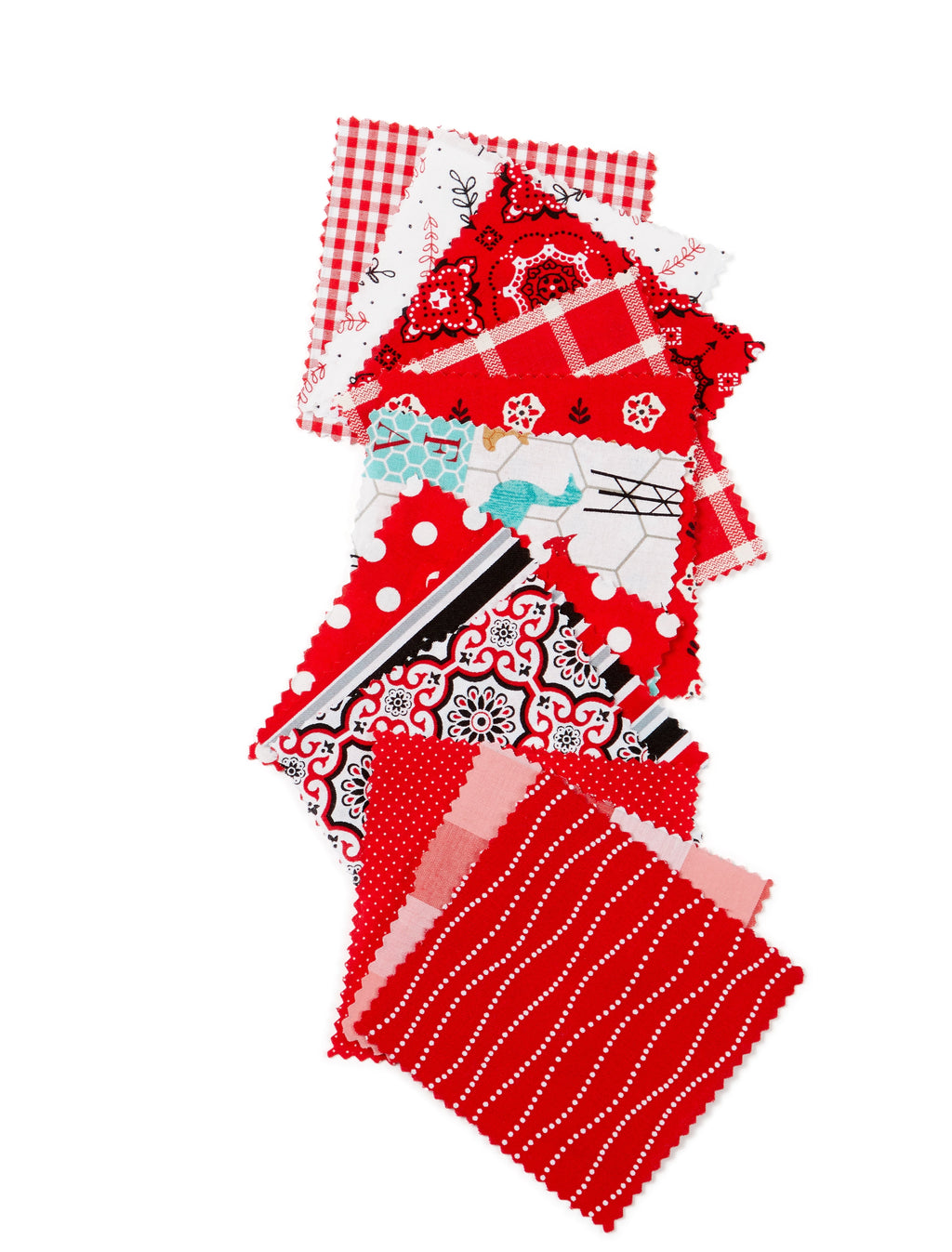 Waverly Inspirations 1 Yard Cut 100% Cotton Medium Dot Print Fabric, Poppy Red, 44" Wide for Quilting & Sewing