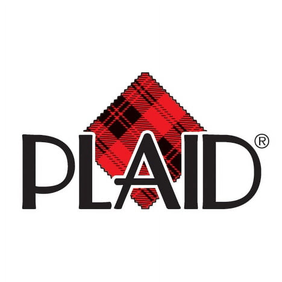Plaid 96295E Unpainted Wood Surface, Large Rectangle Plaque, 1 Piece, 12" x 9"