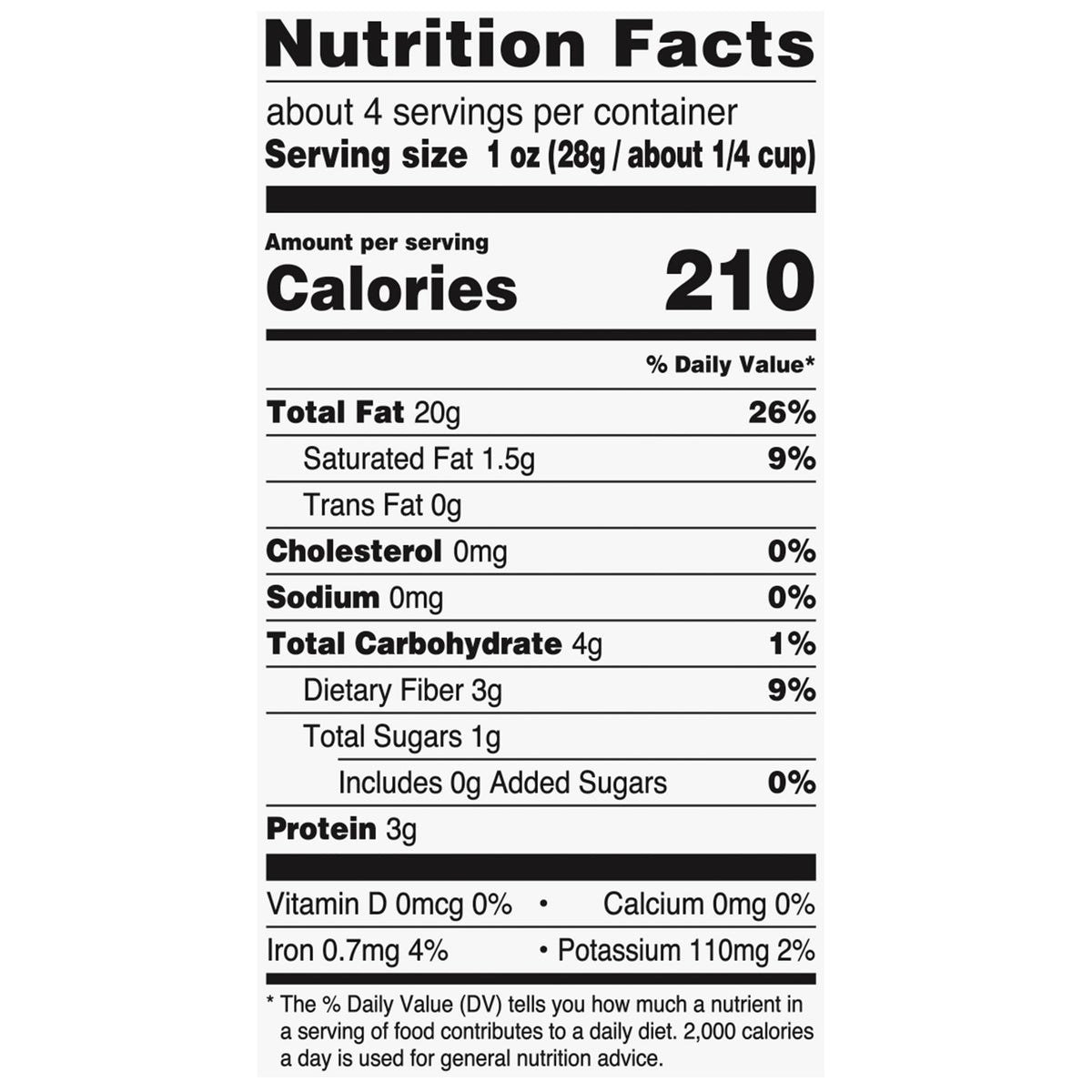 Great Value Chopped Pecans, 4 oz