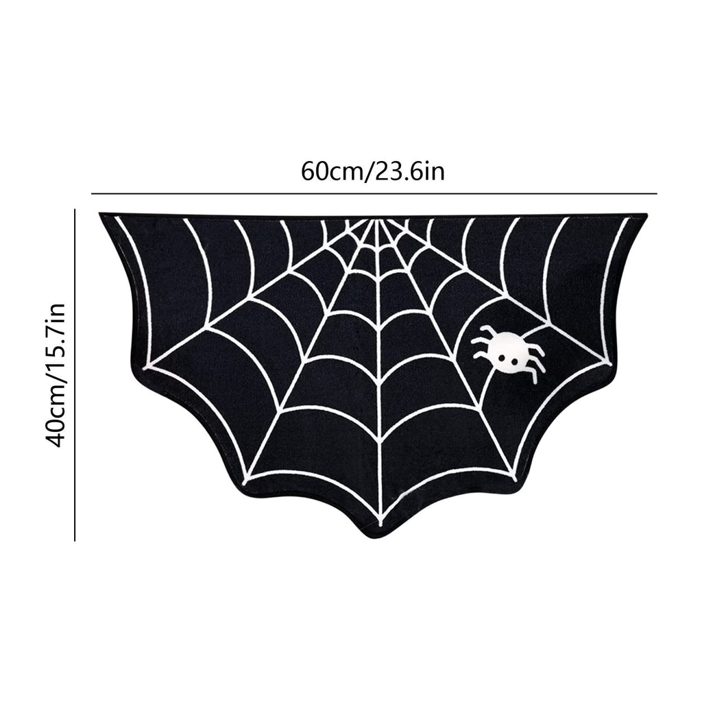 Tuvgenk Halloween Welcome Mats for Front Door indoor Outdoor Halloween Nonslip Entryway Rugs Heavy Duty Washable Gothic Funny Doormats for inside Entry