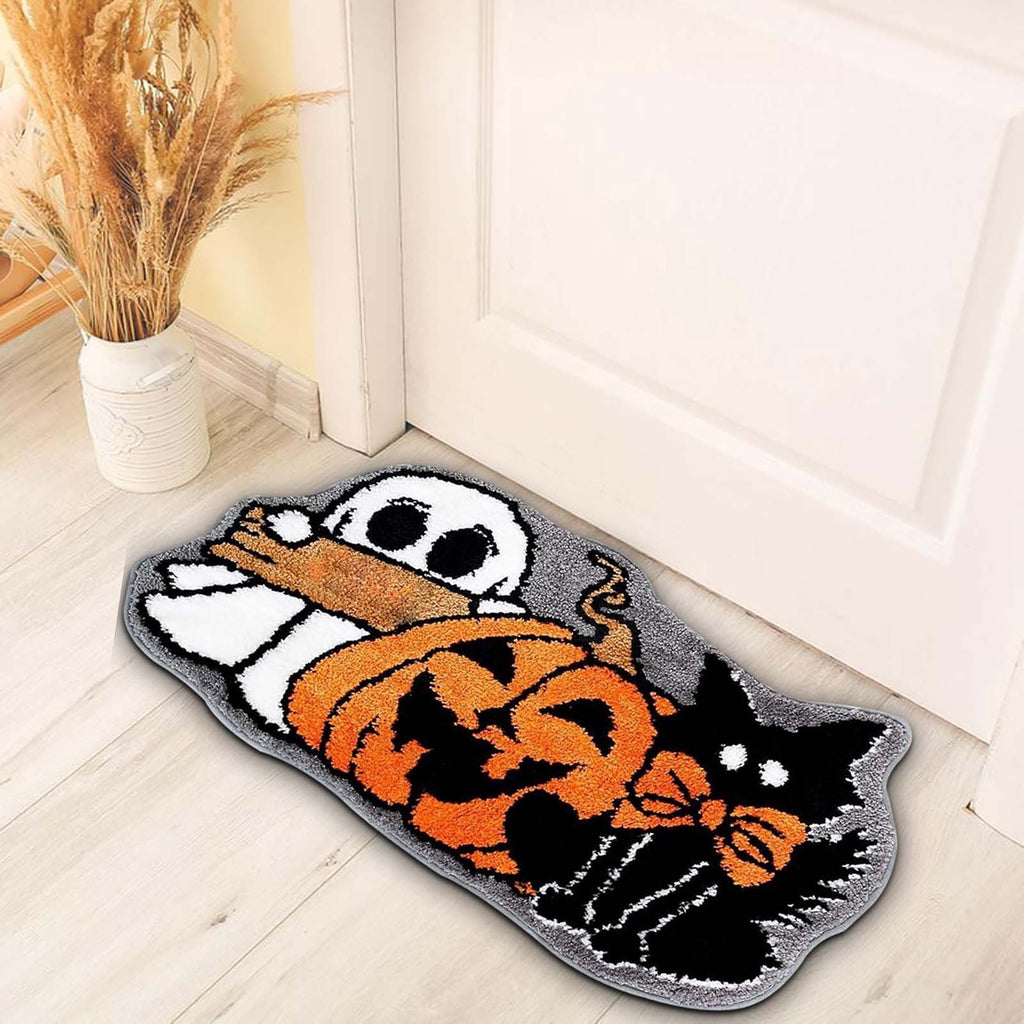 Tupukom Gifts Under 5 Dollars Christmas Doormat With Non Slip Indoor Christmas Welcome Mat with Absorbent & Dirt-Trapping, Outdoor Christmas Tree Door Mat Front Porch Decor 16" x 24" Inch