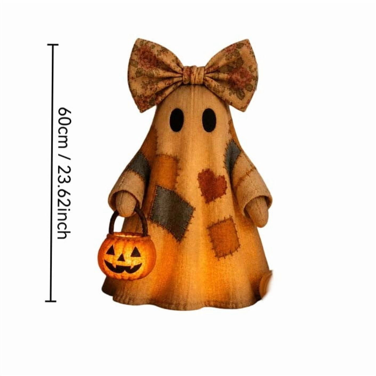 Ghost Bubble Bath LampHalloween Bathroom Decor Gifts Under 20 Bathtub Ghost & Dog Resin Figurine, Warm LED Halloween Tabletop Decor for Bathroom, Bedroom, Kids Room & Fall Home Accent