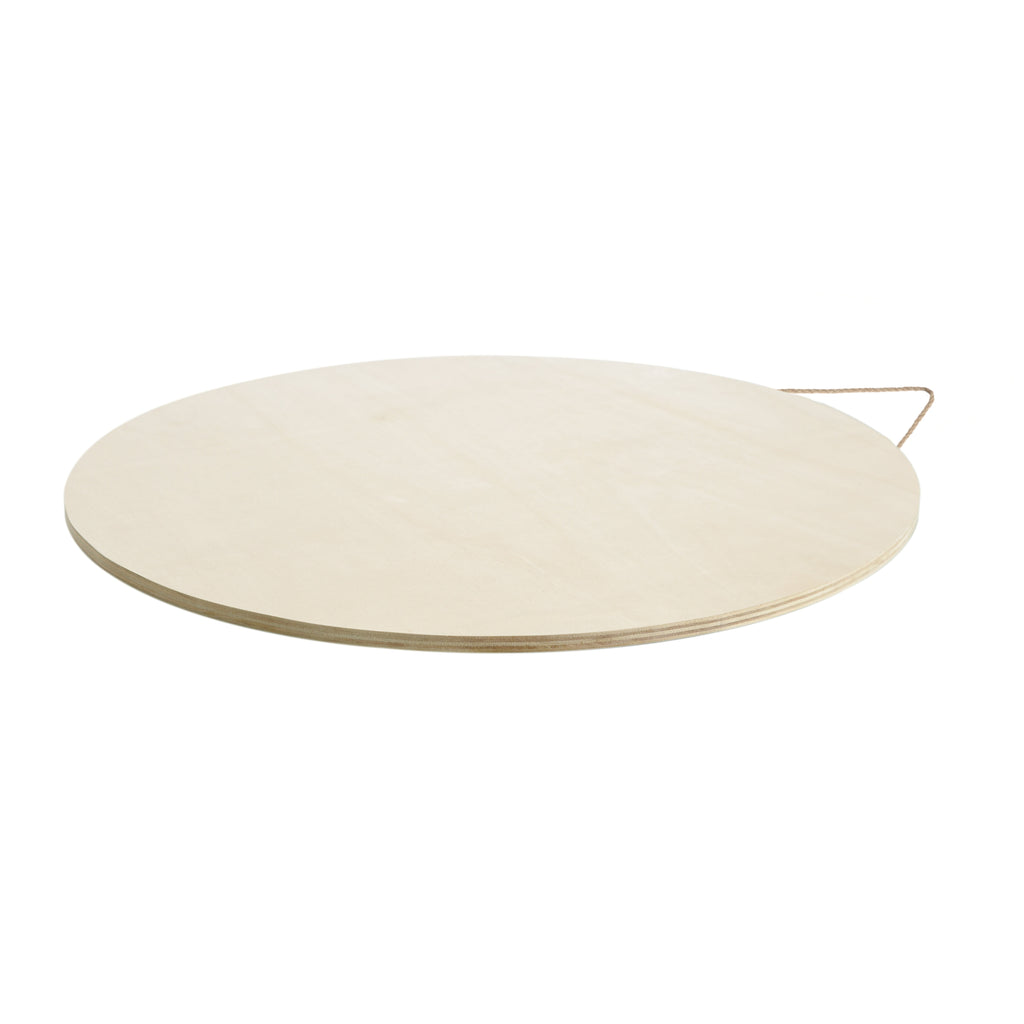 Hello Hobby Round Unfinished Wood Plaque, 17.9 in