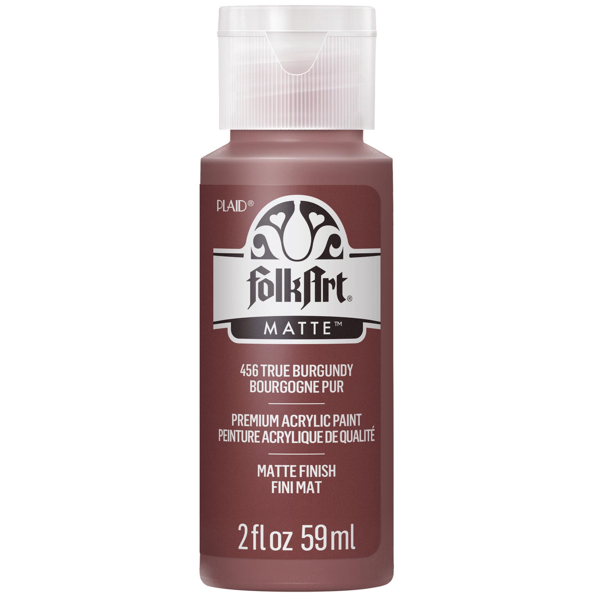 FolkArt Acrylic Craft Paint, Matte Finish, Wicker White, 2 fl oz