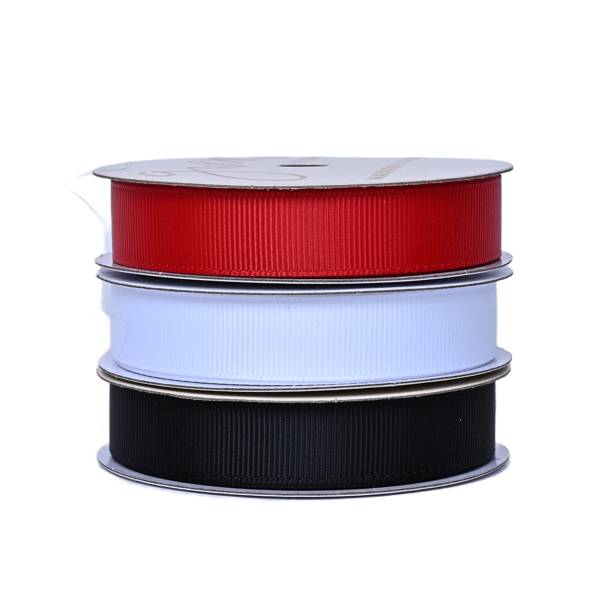 Gwen Studios 5/8" Red Grosgrain Ribbon, 7 Yards