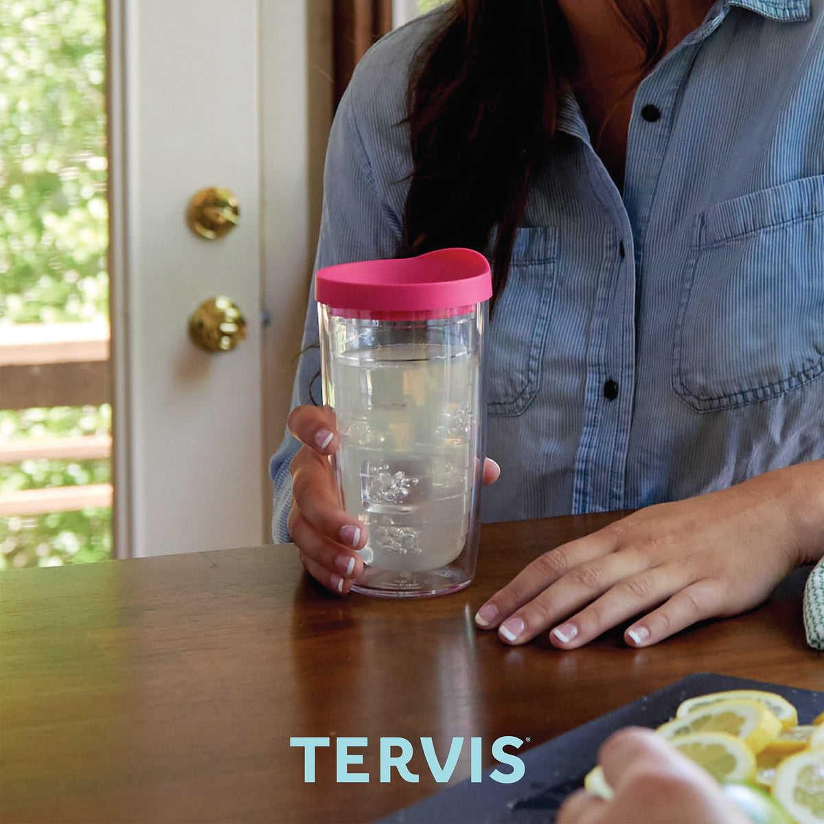 Tervis Universal - Dracula Made in USA Double Walled Insulated Tumbler Travel Cup Keeps Drinks Cold & Hot, 16OZ,