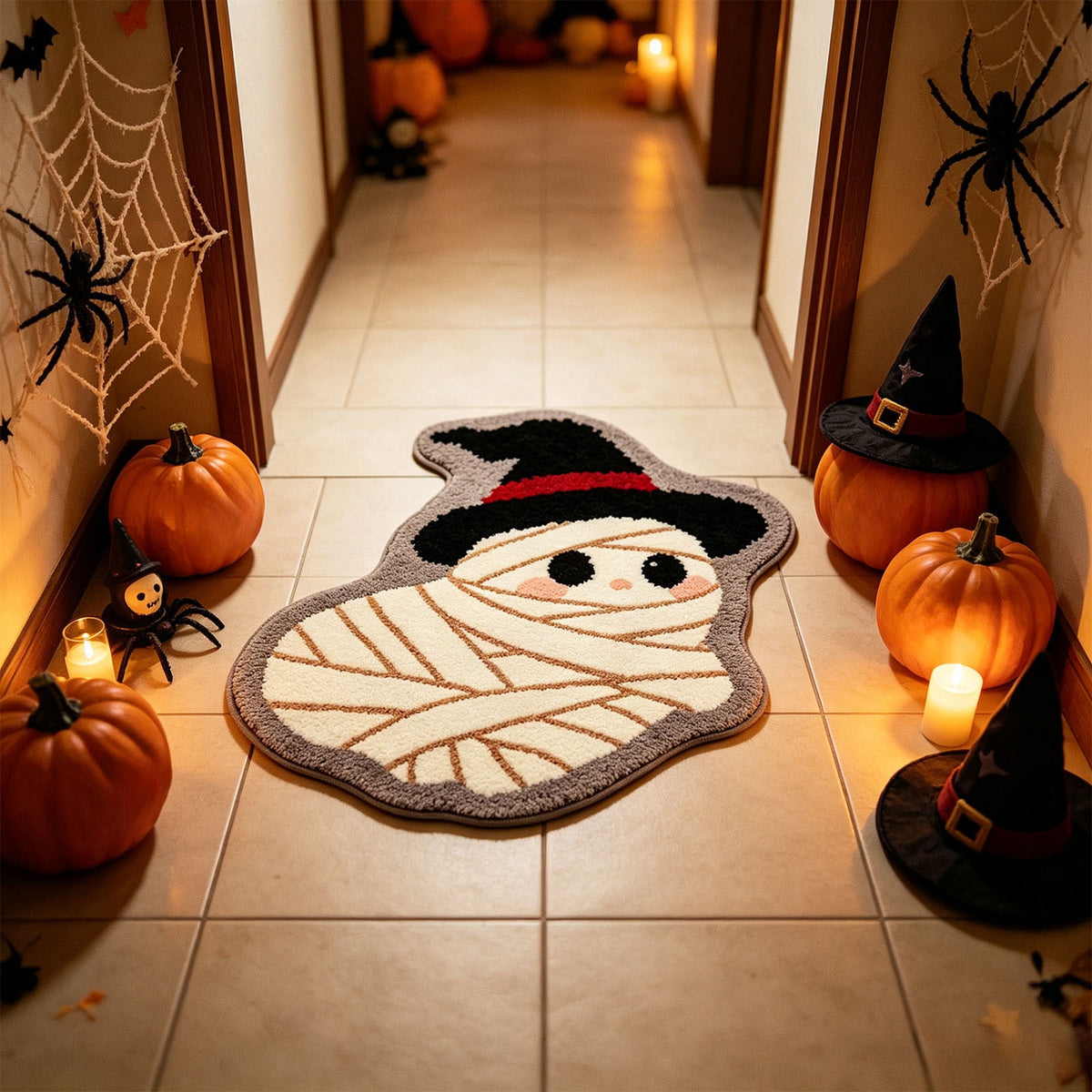 Wooowa Plush Style Multi Purpose Floor Mat Bathroom Entrance Coffee Table Carpet Fit for Fourth of July Decorations Patriotic Decor for Home Daily Holiday Festive Use