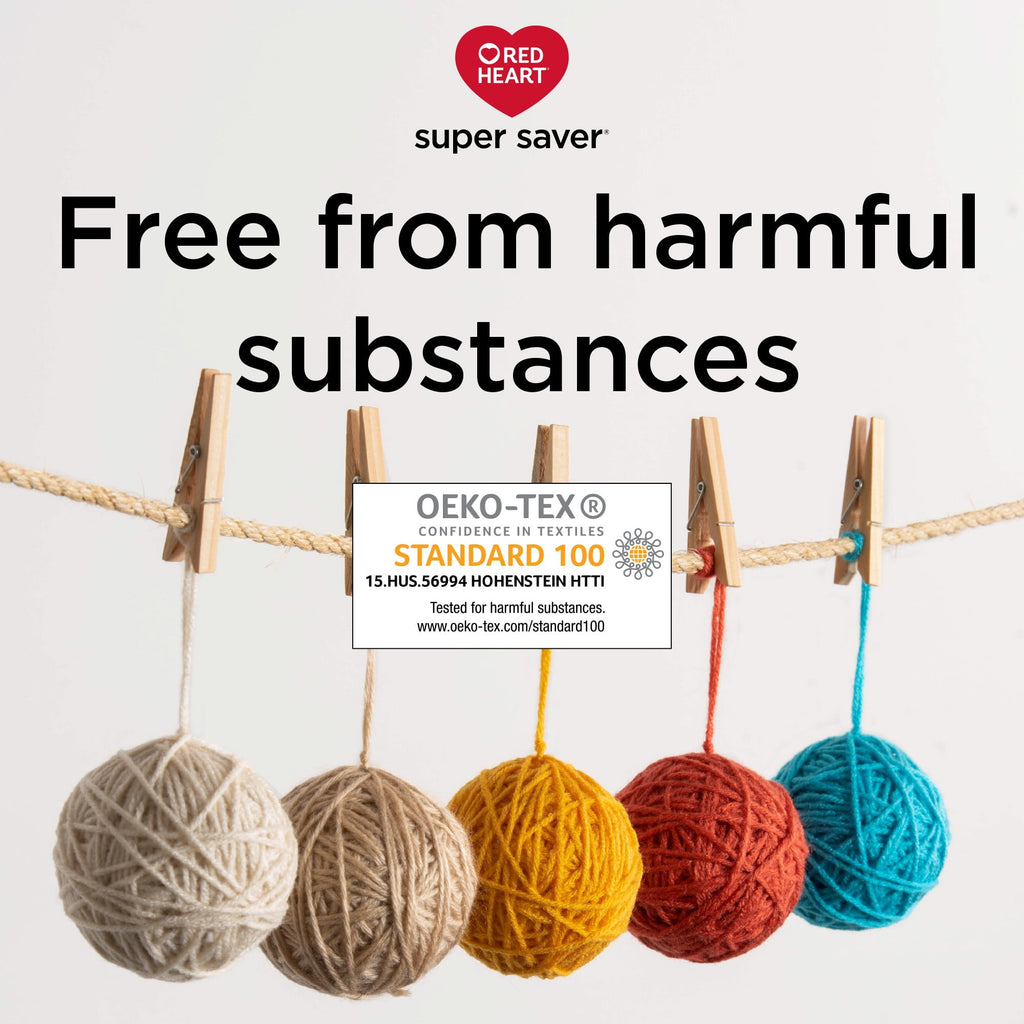 Red Heart Super Saver Jumbo #4 Medium Acrylic Yarn, Favorite Stripe 10oz/283g, 482 Yards