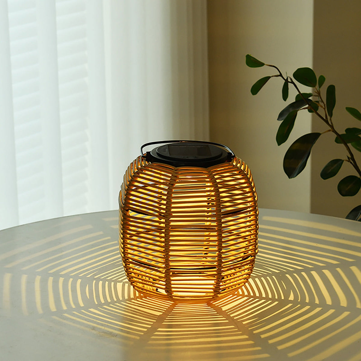 Vikakiooze Outdoor Solar Light Hanging Lanterns, Durable