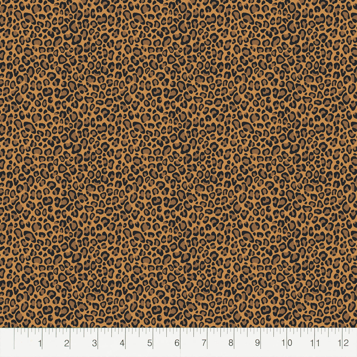 Fat Quarter 100% Cotton Cheetah, Brown, 18"x 21" for Quilting & Sewing, 1 Each