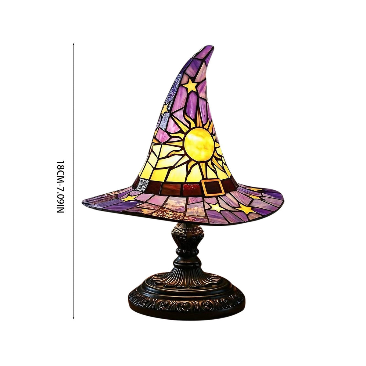 Stijggn Halloween Witch Hat, Black Hanging Witch Hats with Rope, Witch Costume Accessories Floating, Witches Hat with Hanging Rope for Porch Yard Indoor Outdoor Halloween Party Decor