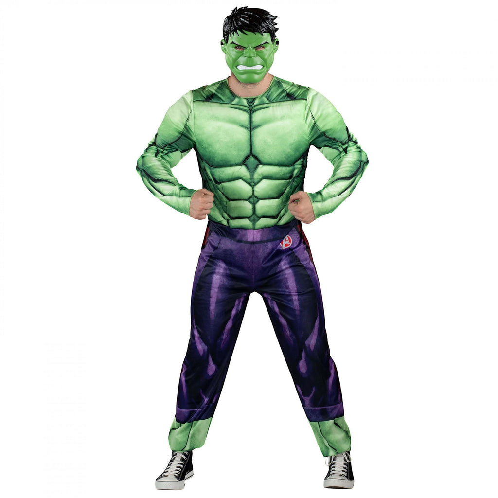 Adult Men's Marvel Green Hulk Costume