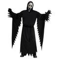 Aged Ghost Face Halloween Costume for Adults, Mens One Size Fit, by Fun World
