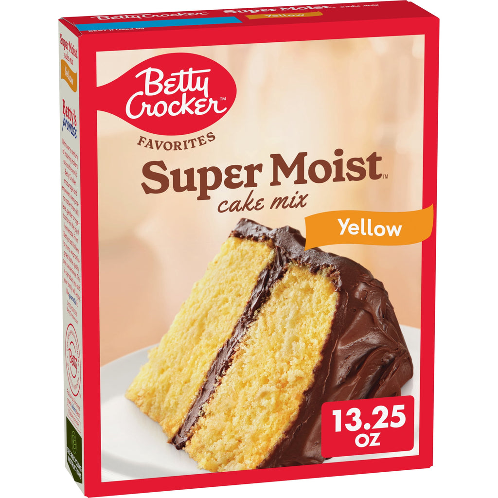 Betty Crocker Favorites Super Moist Yellow Cake Mix, 13.25 oz