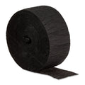 Black Paper Party Streamer, 150', by Way To Celebrate