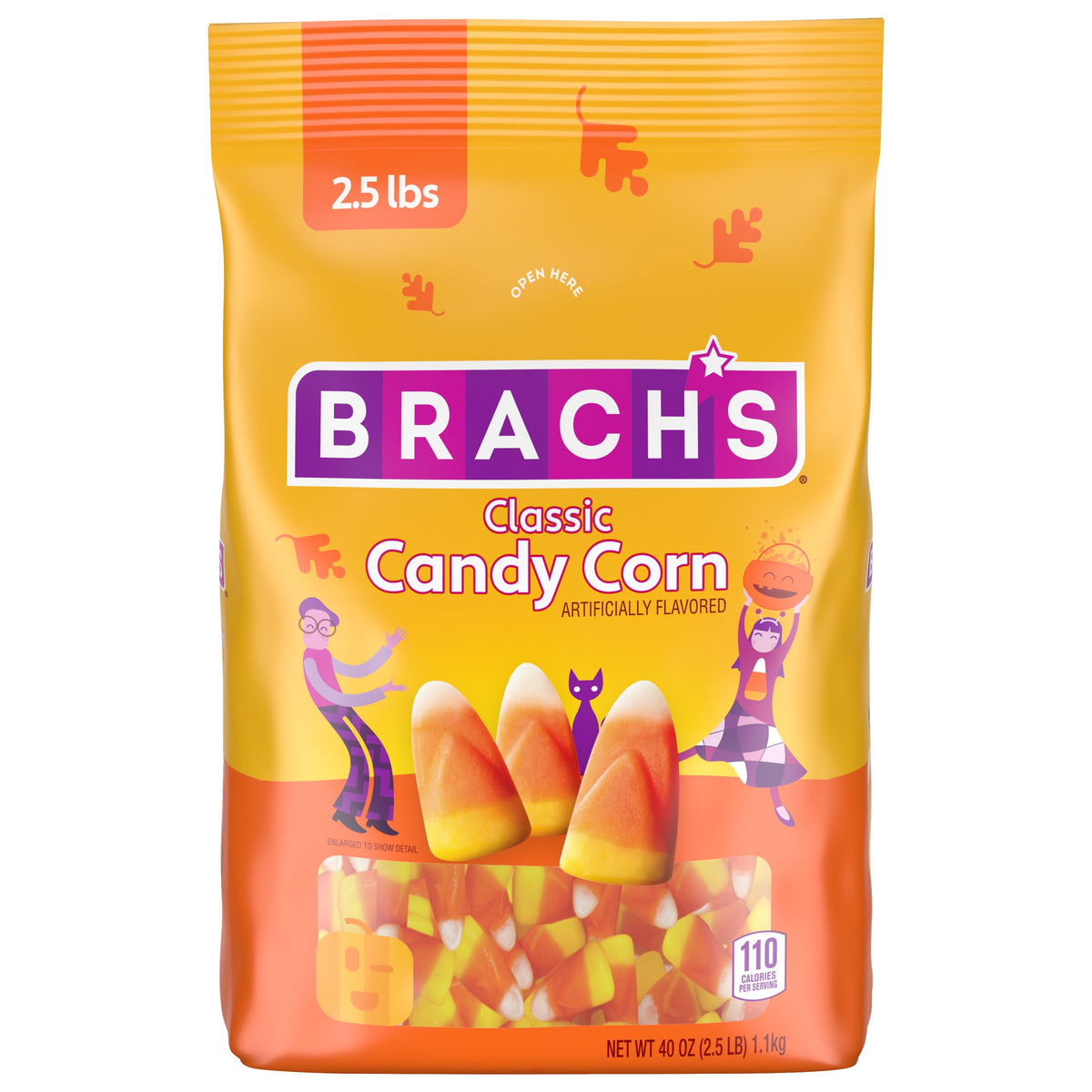 Brach's Classic Candy Corn, Halloween Corn, 40 oz, Bag