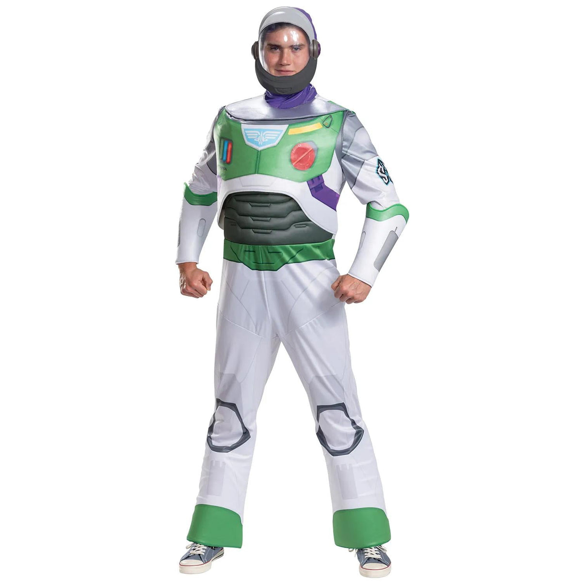 Disguise Mens Lightyear Space Ranger Buzz Lightyear Deluxe Costume - Size Large/X Large