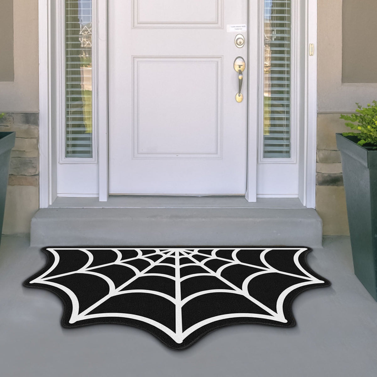 HBBKVI Halloween Decorations, Halloween Doormat Halloween Floor Mat Non Slip Washable Welcome Door Mat Fall Rugs for Indoor Outdoor Entrance Home Bathroom Living Room Decor