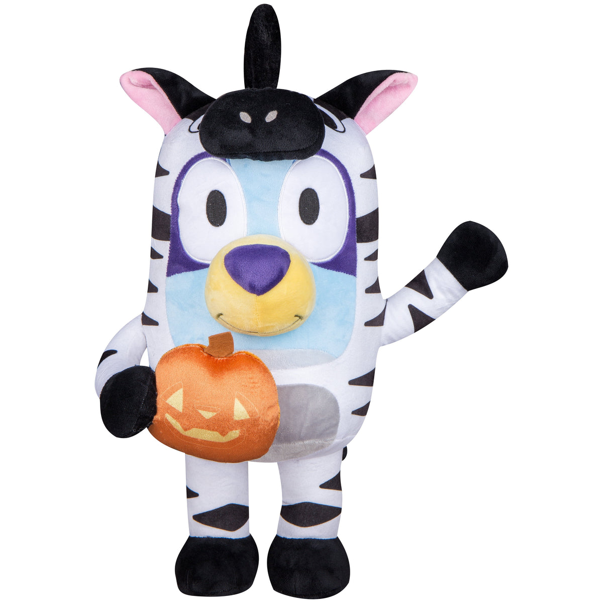 Halloween Porch Greeter Bluey in Zebra Costume 14.17 in x 11.41 in x 19.68 in 1.73 lb – Indoor/Outdoor Halloween Decoration