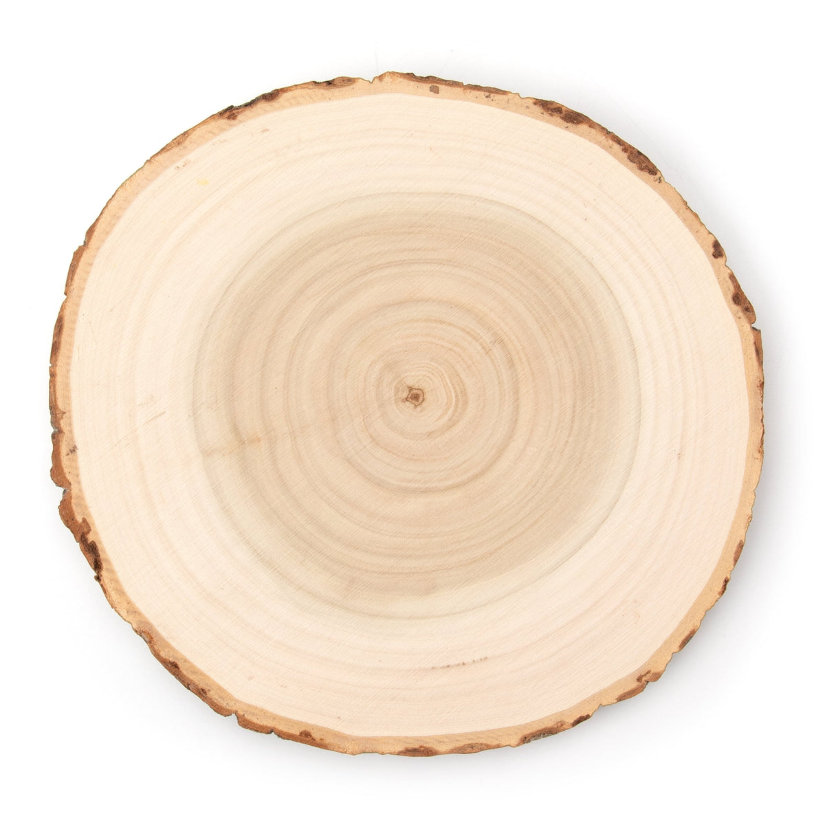 Hello Hobby Poplar 7" Round Rustic Wood Slice with Bark