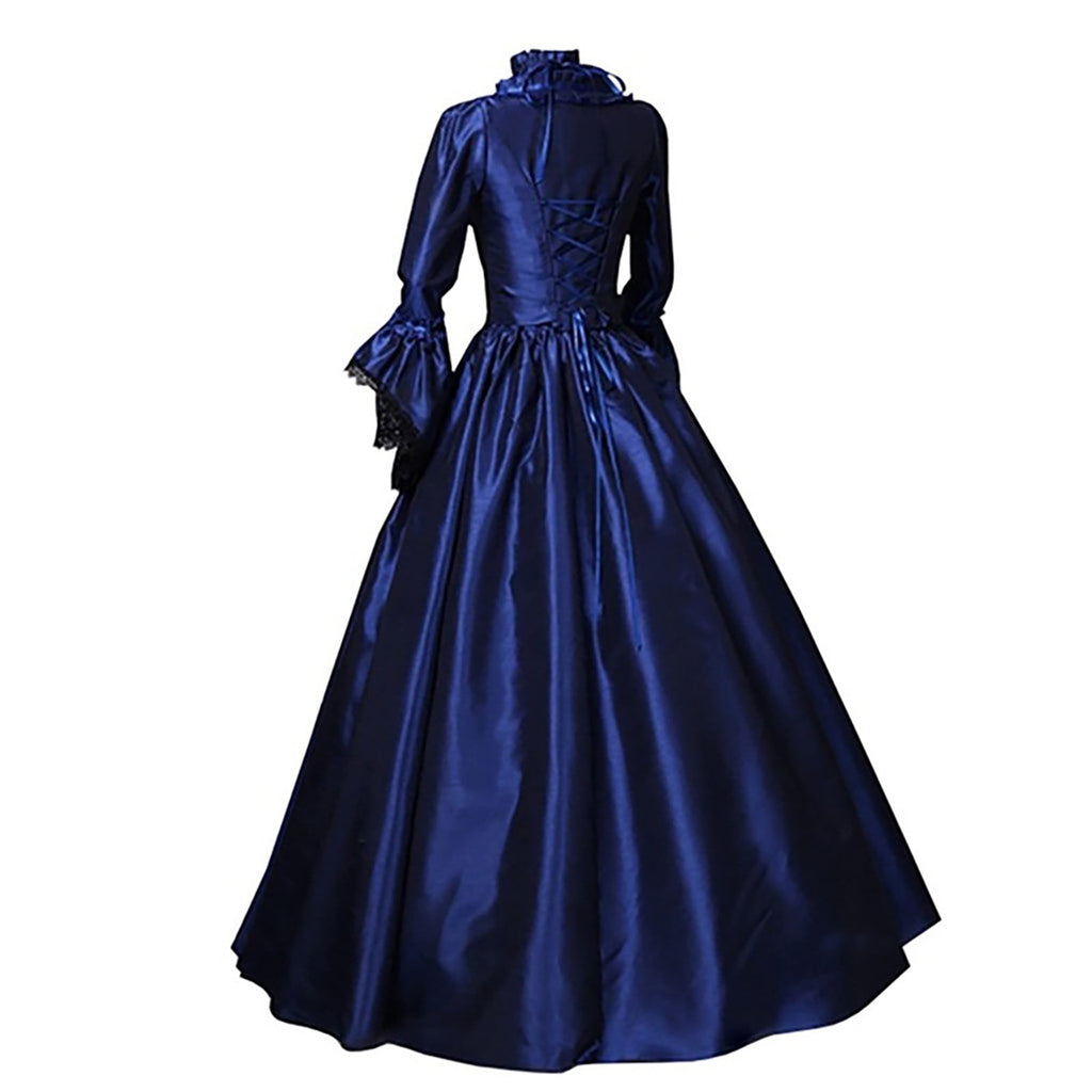 Hvyesh Women's Victorian Dress 1800s Rococo Ball Gown Inspiration Maiden Costume Masquerade Theme Dresses Halloween Cosplay