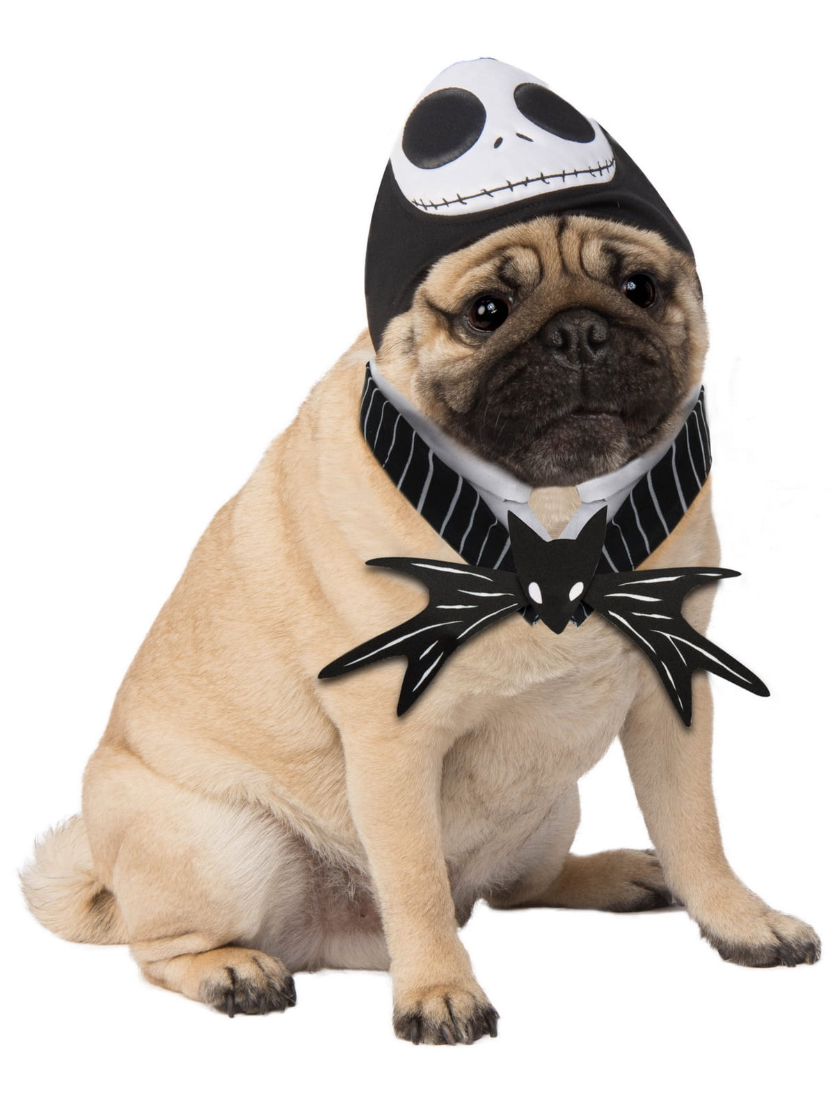 Disney The Nightmare Before Christmas Jack Skellington Pet Accessory Set for Dogs or Cats by Rubies, Small/Medium