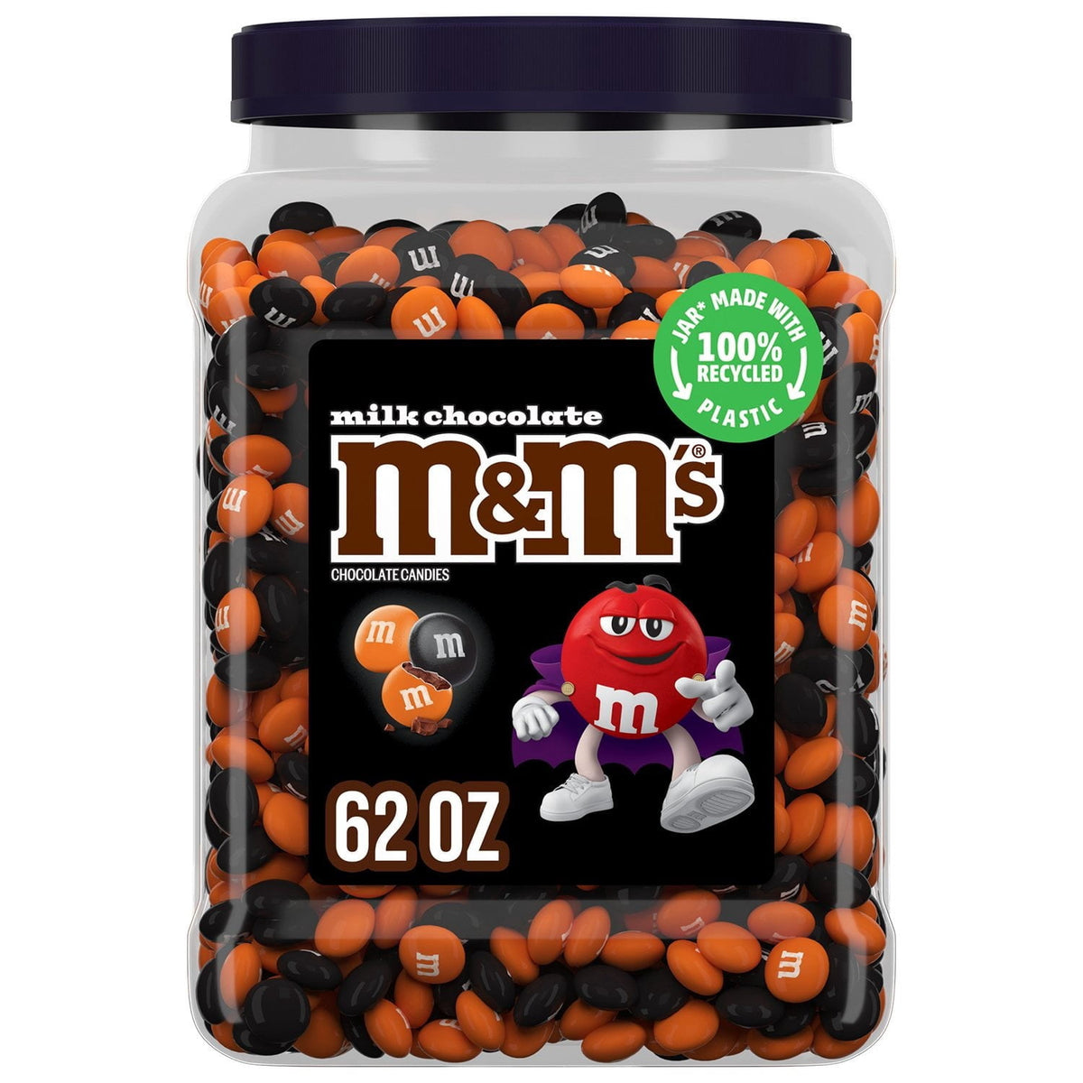 M&M'S Milk Chocolate Halloween Candy, 62 Ounce