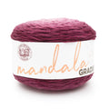 Lion Brand Mandala Gradient Burgundy Yarn