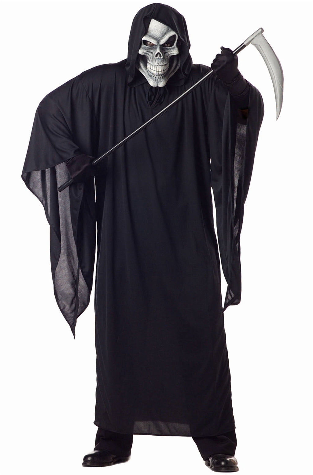 Men's Plus Size Grim Reaper Costume Plus Black