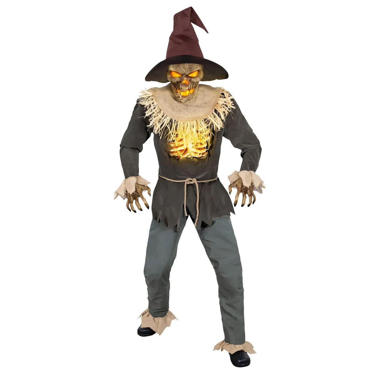 8 1/2 Ft. Animated Scarecrow Halloween Decoration