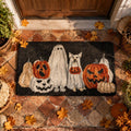 Orangide Halloween Doormat Non Slip Outdoor Entrance Rug Spooky Gothic Welcome Mat Durable Absorbent for Patio Porch Entryway Fall Decor