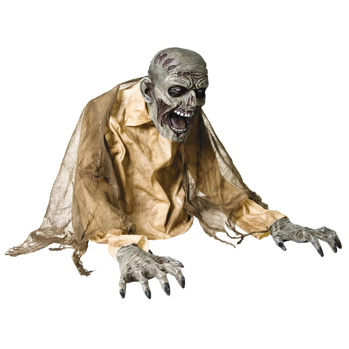 Seasonal Visions 2 ft. Gaseous Zombie Animated Fog Machine Halloween Decoration