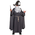 UNDERWRAPS Men's Grey Warlock Costume - Halloween Costumes for Men, Renaissance Wizard Outfit, Cosplay Costume, Adult Sorcerer Costume
